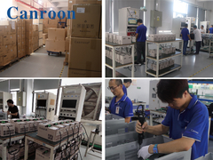 Inrichting van de Canroon-frequentiekonverter op de draadtrekmachine